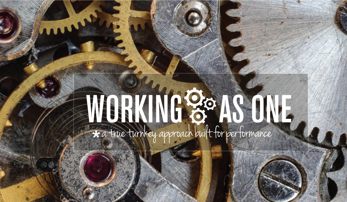 working as one image